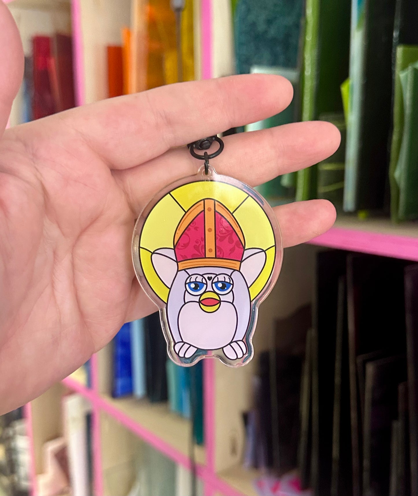 Pope Keychain